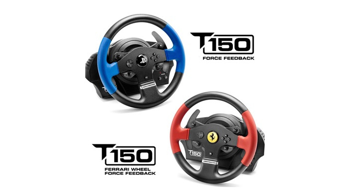 Thrustmasterの新型ハンドルコントローラー「T150 Force Feedback」発表―フェラーリモデルも | Game