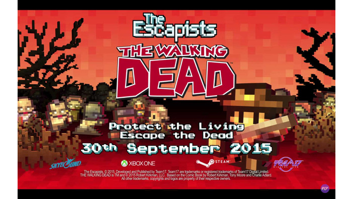 ウォーキング・デッドがRPGで蘇る！『The Escapists The Walking Dead』9月30日海外配信