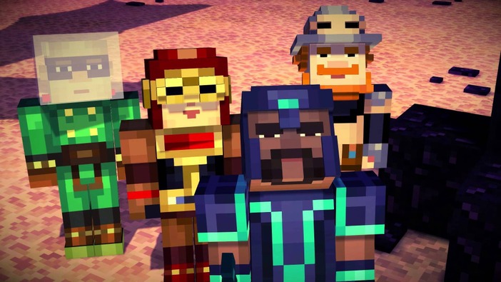 マイクラ冒険物語が始まる！『Minecraft: Story Mode』エピソード1トレイラー