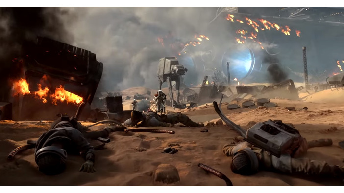 大スケールな無料DLC『Star Wars Battlefront: Battle of Jakku』海外向け予告映像