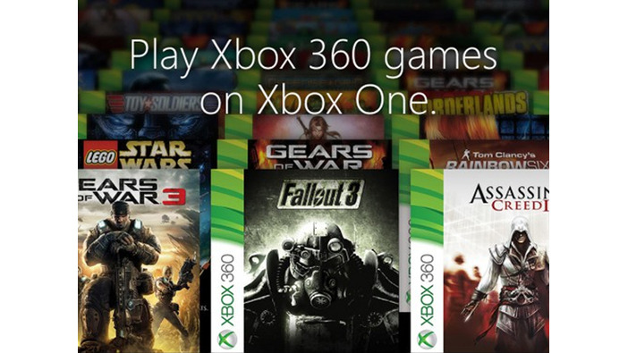 Xbox One下位互換対応のXbox 360タイトルリストが公開―ローンチ時点で104本に対応