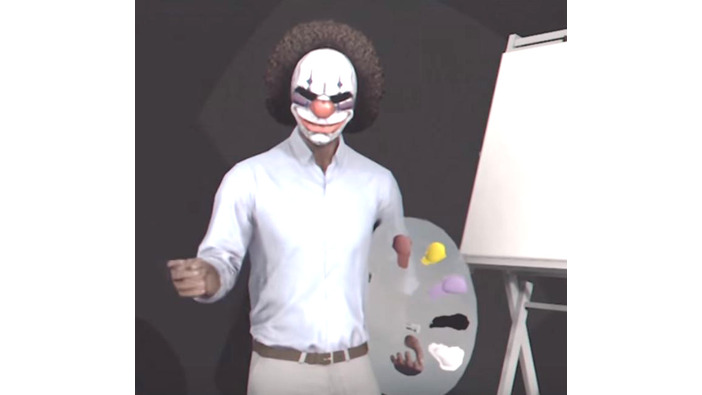 ね、簡単でしょう？『PAYDAY 2』ホリデー映像「Chainsの絵画教室」