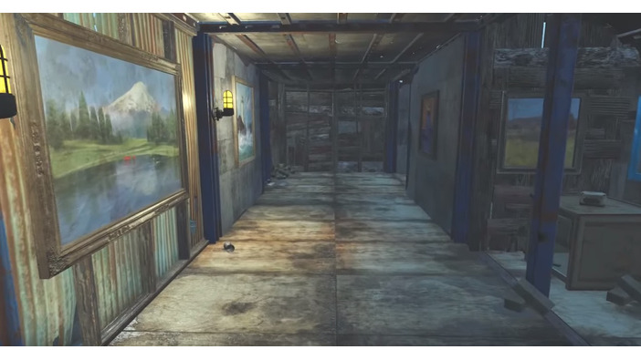 PS4版『Fallout 4』拠点クラフトで『P.T.』を再現！廊下の曲がり角で出会うのは…