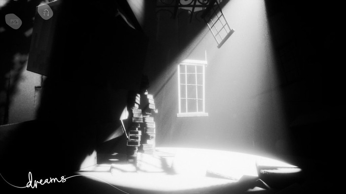 悪夢も再現できそうなPS4『Dreams』モノクロショット…