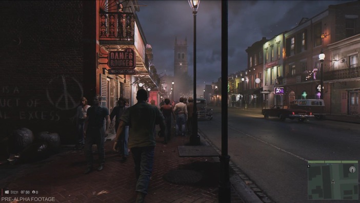 『Mafia III』最新スクリーンショット、ネオンに照らされるニューオーリンズ
