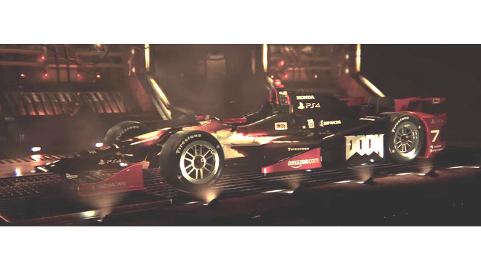 『DOOM』特別仕様カーが世界的レースイベント「インディ500」に電撃参戦！