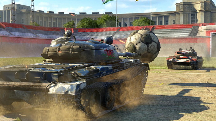 戦車でサッカー！？『World of Tanks』ユニークなイベント発表