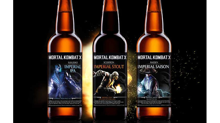 フェイタリティな味わい？『Mortal Kombat X』コラボビールが海外で展開へ