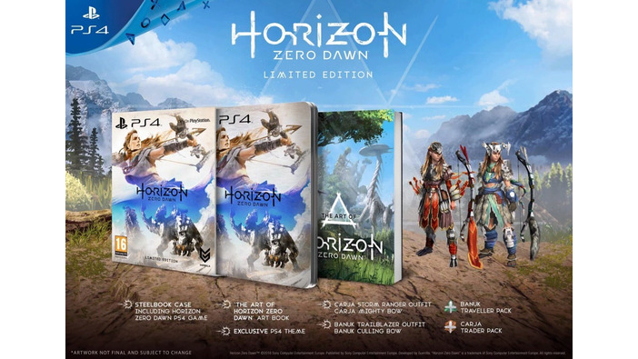 『Horizon Zero Dawn』海外限定版が発表―スタチューフィギュアなど同梱
