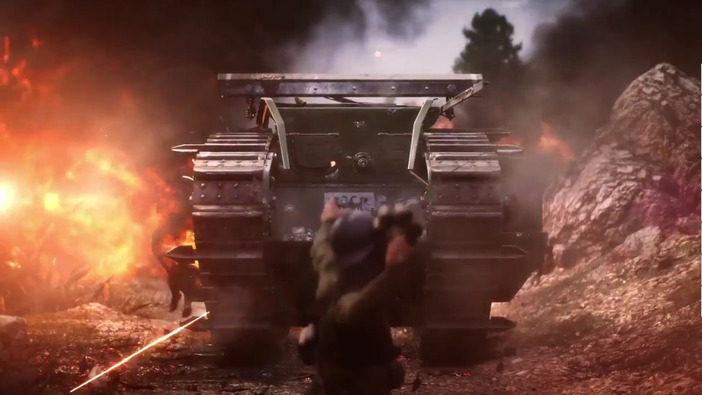 収束手榴弾で戦車に立ち向かう！『Battlefield 1』ティーザー映像