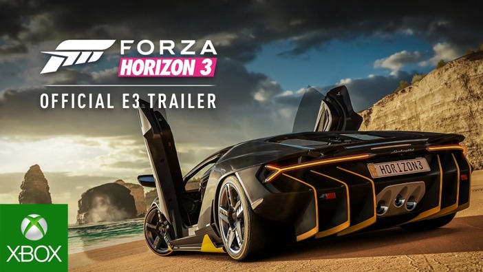 【E3 2016】Xbox One/Win 10『Forza Horizon 3』発表！―オープンロードレーシング最新作