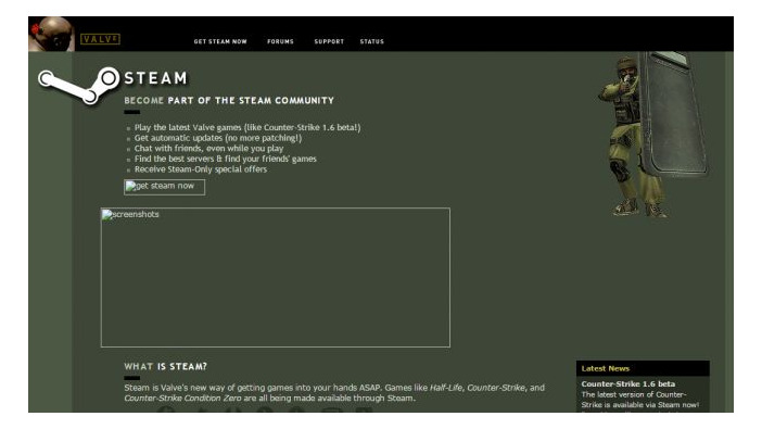 Steamトップページの2003年から現在までの変遷！―あなたはいつから使い始めた？