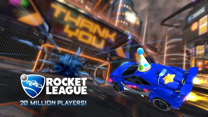 『Rocket League』のプレイヤー数が2000万人突破―1ヶ月で100万人増