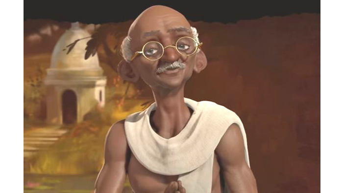 『シヴィライゼーション VI』インド国内向け映像―指導者はお馴染み「ガンジー」に
