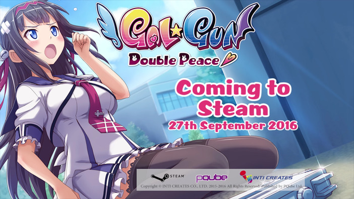 少しHなガンSTG『ぎゃる☆がん だぶるぴーす』PC版、海外で9月27日発売決定