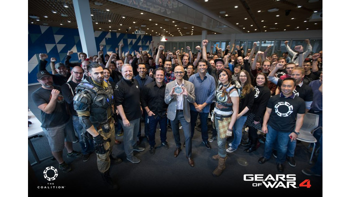 『Gears of War 4』マスターアップ！開発スタッフによる記念写真が公開