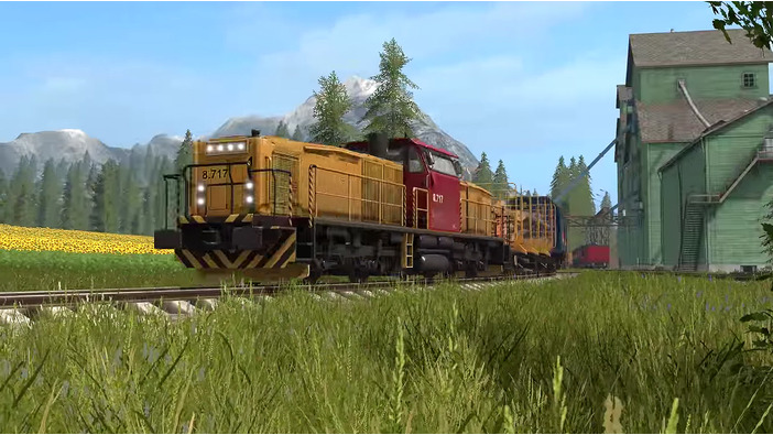 列車で大量輸送！『Farming Simulator 17』最新トレイラー