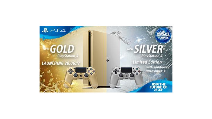 PS4本体に「金/銀」2色が仲間入り！海外で発表