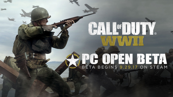 『Call of Duty: WWII』PC版マルチプレイヤーベータ開始日が海外向けに発表！