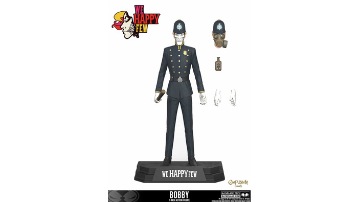 ディストピアADV『We Happy Few』Bobbyのアクションフィギュアが発売決定！