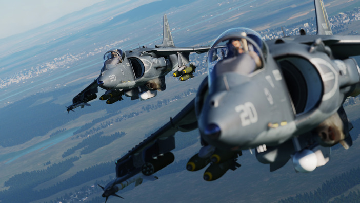 V/STOL機を操れ！フライトシム『DCS AV-8B Night Attack Harrier II』ティーザー映像