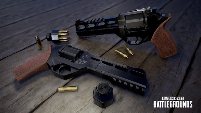 『PUBG』砂漠マップ限定の新武器にリボルバー拳銃「R45」登場！