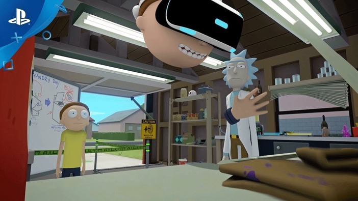 VRゲーム版『リック・アンド・モーティ』がPS VRでも2018年登場！【PSX 17】
