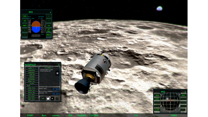 宇宙船シム『Space Simulator』Steam早期アクセス開始―アポロで月まで飛んでいこう！