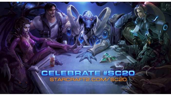 『StarCraft』20周年を祝って複数のBlizzardタイトルで記念リワードが配布決定！
