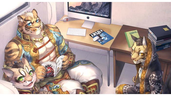 台湾産けもの系BLゲーム『家有大猫 Nekojishi』が日本語に対応！