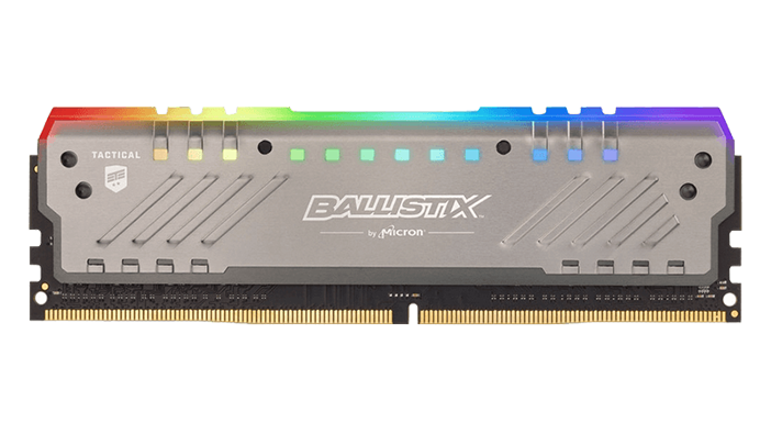 メモリも光る時代へ…Micronブランド「Ballistix」より煌びやかなDDR4-2666メモリが登場