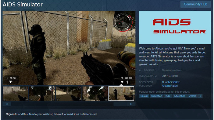 Valve、『ISIS Simulator』を手がけた小規模スタジオの作品をSteamから削除―「いたずら」に該当か