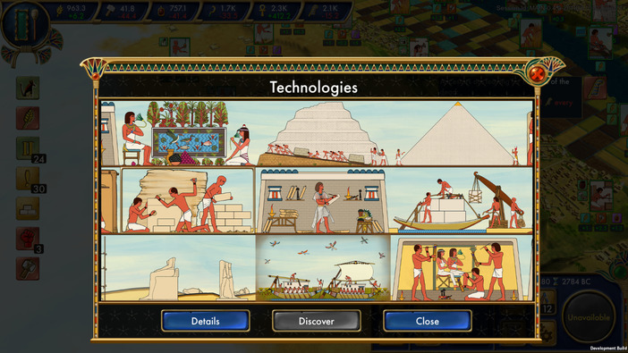 エジプト歴史ストラテジー『Egypt: Old Kingdom』「インスピレーションの源は人類史」【注目インディーミニ問答】