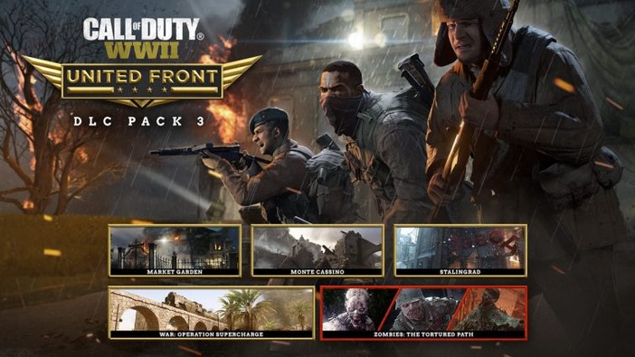 『CoD: WWII』DLC第三弾「United Front」PS4版いよいよ配信！三つのマップ/新規ミッション追加