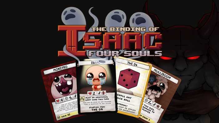 『アイザックの伝説』カードゲーム『The Binding of Isaac: Four Souls』発表！