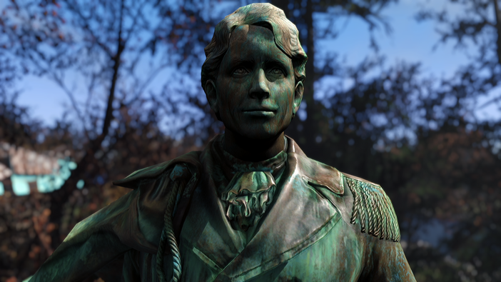 英雄を讃えよう！『Fallout 4』でユニークなModが登場ーTodd Howard氏が銅像に