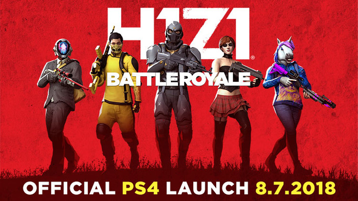 海外PS4版『H1Z1:Battle Royale』が正式リリース！シーズン1バトルパスも