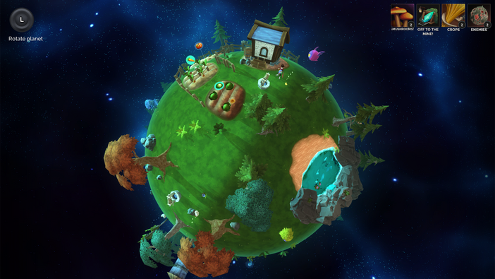 小さな星のほんわかRPG『Deiland』「星の王子さまから一番大きな影響を受けています」【注目インディーミニ問答】