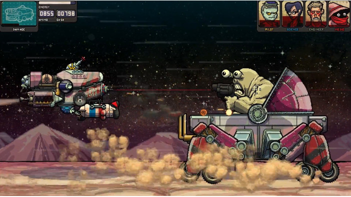 ローグライト宇宙船バトル『Fission Superstar X』配信日決定！ 核爆弾を携えソーラーツアー