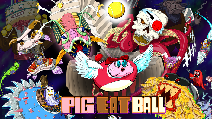 色々イっちゃってるカオスなアクションADV『Pig Eat Ball』配信開始！
