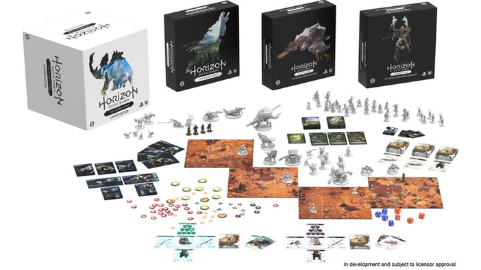 公式ボードゲーム版『Horizon Zero Dawn』2億円以上を調達しKickstarter終了！各種ストレッチゴール全達成
