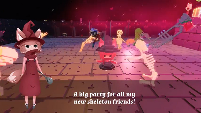 ダンスパーティー開催中！ケモ耳ネクロマンサーが活躍する『Skeletal Dance Party』Steamにて配信開始