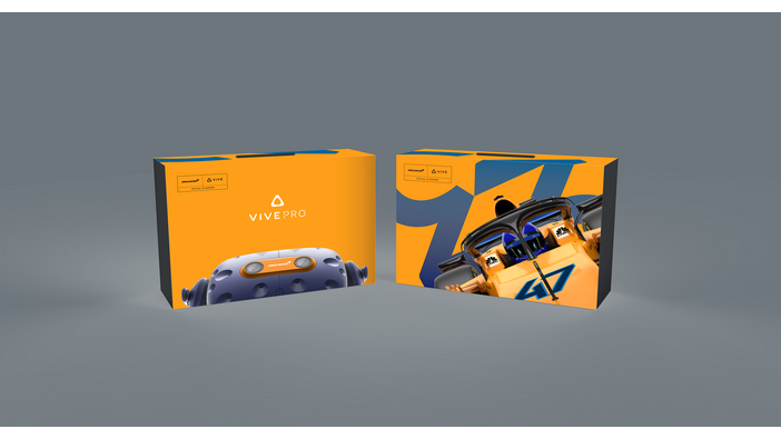 デジカより数量限定の「VIVE PRO McLaren 特別仕様」登場―名門マクラーレンとのコラボモデル