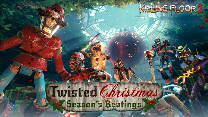 『Killing Floor 2』冬アップデート「Twisted Christmas」配信！ サンタの工房を取り返せ