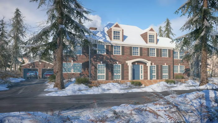 『ファークライ5』マップエディターで映画「ホーム・アローン」の家を再現―雪の積もり方までそっくり