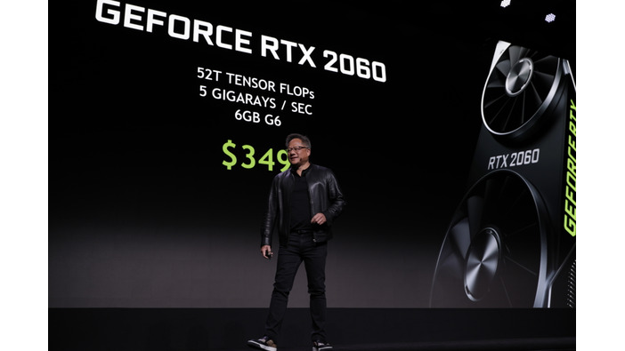 NVIDIAが「GeForce RTX 2060」を発表！ 349ドルで1月15日より発売
