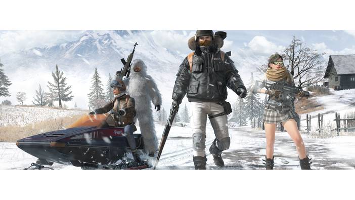 PS4/XB1版『PUBG』雪原マップ「Vikendi」が現地時間1月22日よりライブサーバーに実装