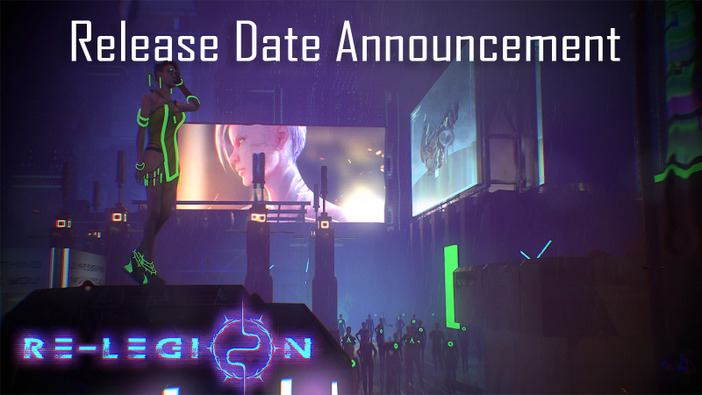サイバーパンクRTS『Re-Legion』1月31日発売決定！市民をカルト宗教に引き込み戦力化