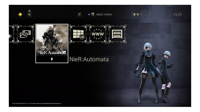『NieR:Automata Game of the YoRHa Edition』PS4ダイナミックテーマやステッカーなどの特典情報を公開！