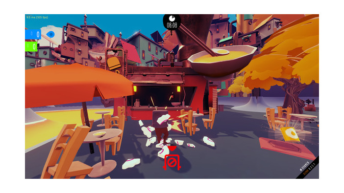 全裸の中年男性がラーメンスープをかけあうTPS『RAWMEN』Steamページ登場…なんだこれは